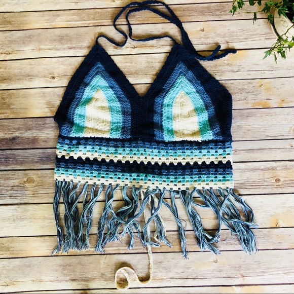 Crochet Bikini Top - Picture 2 of 3